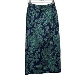 Peruvian Connection Pima Cotton Midi Skirt M
